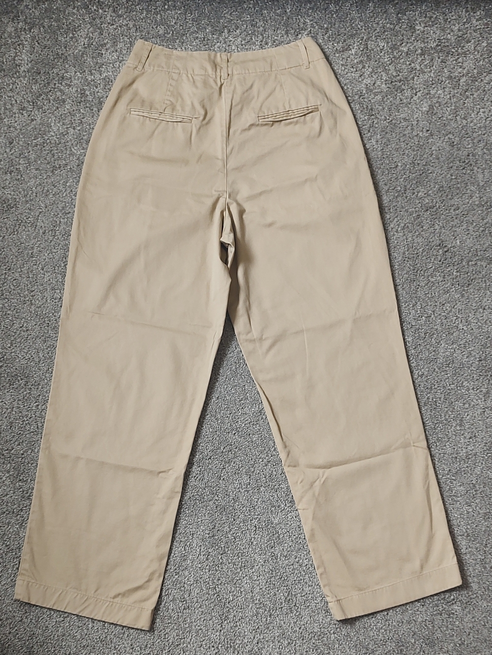 Roots Size 8 100% Organic Cotton Pleated Pants - Picture 5 of 10